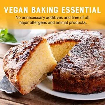 Judee's Vegan Egg Replacer Powder - 8 oz - Baking Supplies - Delicious and 100% Gluten-Free - Great for Homemade Treats and Baked Goods - No Unnecessary Additives and Keto-Friendly