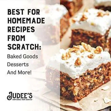 Judee's Vegan Egg Replacer Powder - 8 oz - Baking Supplies - Delicious and 100% Gluten-Free - Great for Homemade Treats and Baked Goods - No Unnecessary Additives and Keto-Friendly