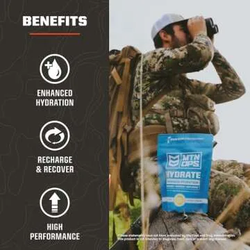 MTN OPS Hydrate Electrolyte Powder - 20 Sugar-Free Packs