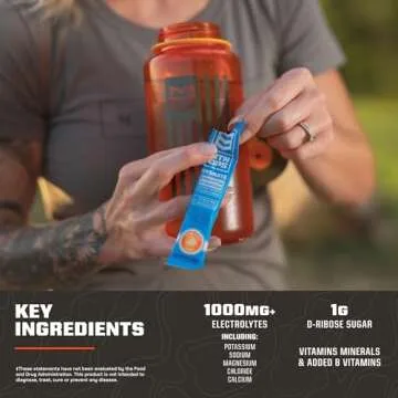 MTN OPS Hydrate Electrolyte Powder - 20 Sugar-Free Packs