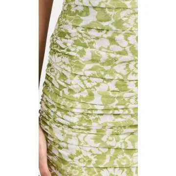 RESA Women's Kristina Mesh Dress in Lotus, Lotus, Green, Floral, S