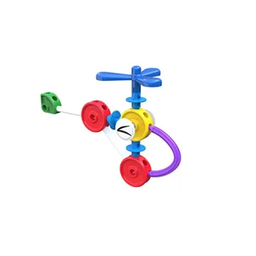 Tinkertoy On The Go Building Set - 65 Colourful Pieces