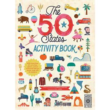 Fun Activity Book about the 50 States for Kids