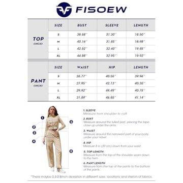 Fisoew Women's Stylish 2 Piece Tracksuit for All Occasions