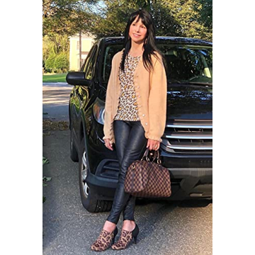 PRETTYGARDEN Women’s Crop Cardigan Sweater in Khaki