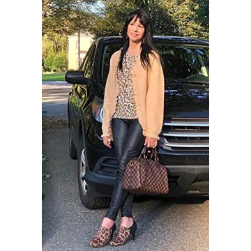 PRETTYGARDEN Women’s Crop Cardigan Sweater in Khaki