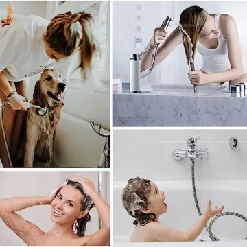 Stainless Steel Silicone Hair Catcher Shower Drain Cover Gold