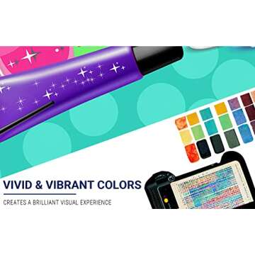 Allenjoy Sparkle Spa Party Backdrop Colorful Make Up Teens Girls Princess Summer Holiday 1st First Sweet 16th Birthday Baby Shower Party Supply Celebrate Background Photo Studio Props Decoration