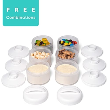 Termichy Stackable Formula Dispenser for Easy Baby Feeding