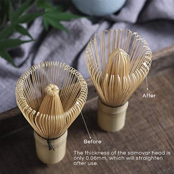 Eco-friendly Bamboo Matcha Tea Whisk Set for Ceremonies
