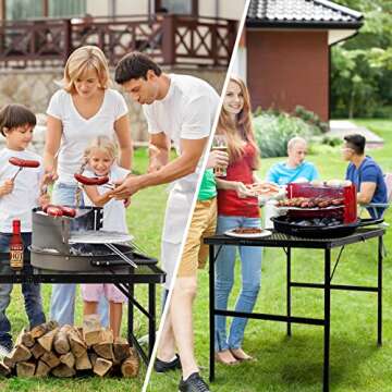 Grovind Folding Grill Table