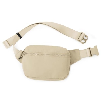 ODODOS 2L Belt Bag for Women Men, Crossbody Fanny Packs with Adjustable Strap