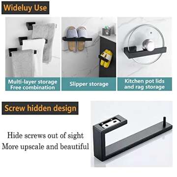 Stylish JOPOFI Hand Towel Holder - Rustproof & Modern