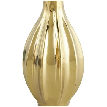 Elegant Decorative Vase Set of 3 - Slim Bottleneck Design