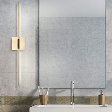 JONATHAN Y Makena 28" LED Wall Sconce - Modern Elegance