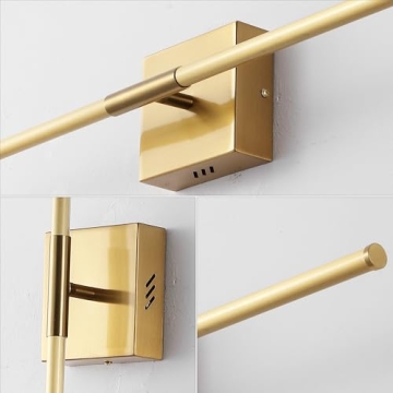 JONATHAN Y Makena 28" LED Wall Sconce - Modern Elegance