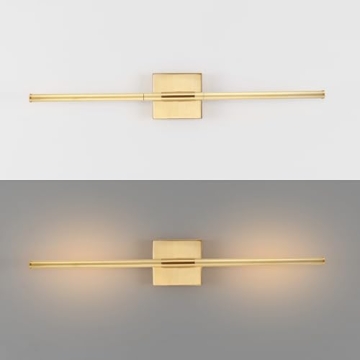 JONATHAN Y Makena 28" LED Wall Sconce - Modern Elegance