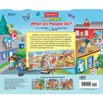Fisher-Price Little People What Do People Do: Lift-the-Flap