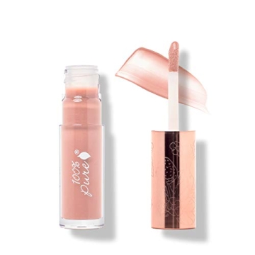 100% PURE Naked Lip Gloss - Vegan & Moisturizing