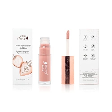 100% PURE Naked Lip Gloss - Vegan & Moisturizing