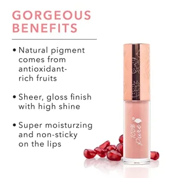 100% PURE Naked Lip Gloss - Vegan & Moisturizing