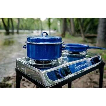 Stansport Gourmet Propane Stove with Heavy Duty Stand