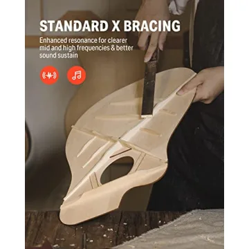 Complete Beginner Acoustic Guitar Kit with Lessons