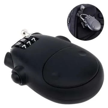 HOJLKLD Combination Cable Lock for Travel and Security