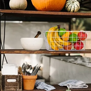 MaraFansie Adhesive Wall Baskets for Home Organization