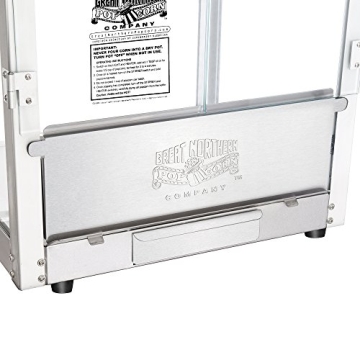 Lincoln Popcorn Machine with Cart for Parties and Home Use