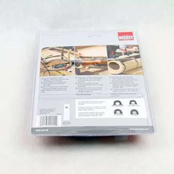 BESSEY VAS-23+2K, 23 ft Variable Angle Strap Clamp with 4 Clips