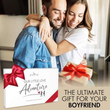 ZICOTO 40 Fun Date Night Ideas for Couples - The Perfect Scratch Off Card Deck Game for Unique Date ...