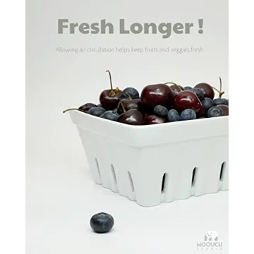 Ceramic Berry Basket for Fresh Fruits and Kitchen Style