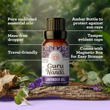 GuruNanda Essential Oils Set 100% Pure Aromatherapy Gift