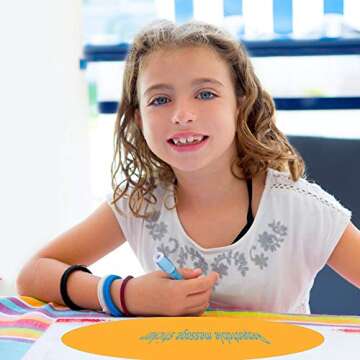 QTQYQJ 12Pcs Self-Sticking Dry Erase Circles Whiteboard Marker Removable Vinyl Stickers Wall Table Spots for Teachers - Perfect for Classroom Table, Home and Office（11” Diameter）