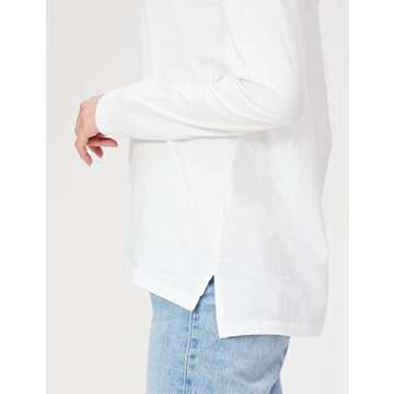 Goodthreads Women's Washed Jersey Cotton Long-Sleeve Tee