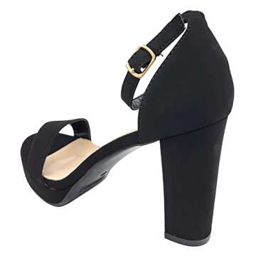 TOP Moda Open Toe Dress Sandal - Chic Platform Heels