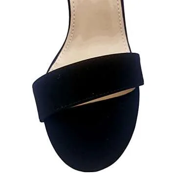 TOP Moda Open Toe Dress Sandal - Chic Platform Heels