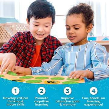 Matching Game for Kids Aged 3-8 - Fun Educational Toy