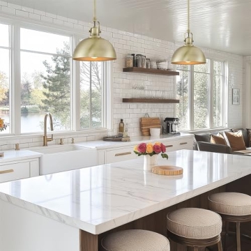 Kira Home Belle 9" Industrial Pendant Light with Adjustable Length