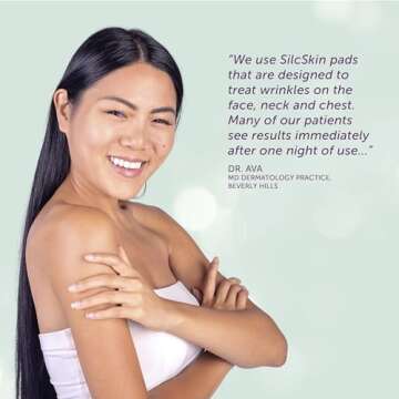 SilcSkin Silicone Chest Wrinkle Patches for Youthful Skin