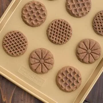 Nordic Ware Nonstick Pan Big Sheet Naturals Aluminum, 21" x 15", Gold