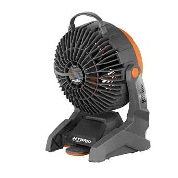 Ridgid R860720B GEN5X 18-Volt Hybrid Cordless & Corded Fan (Battery and Charger Not Included)