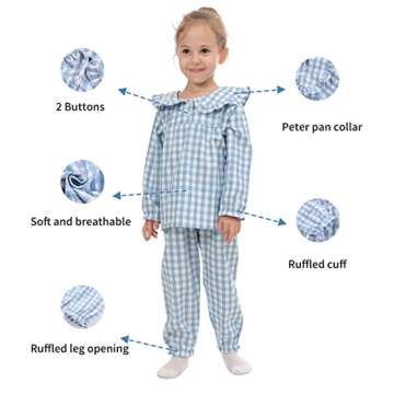 Mud Kingdom Toddler Pajamas for Girls - Adorable & Comfortable Sleepwear Set