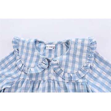 Mud Kingdom Toddler Pajamas for Girls - Stylish Sleepwear Set