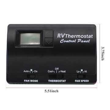 JINUKA 83303862 Digital Thermostat Replacement for Heat/Cool T-Stat Wall Thermostat,Temperature Adjustment from 37℃ to -1 ℃