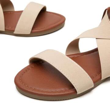 Comfortable Trary White Sandals for Women - Stylish & Functional