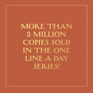 Gilded One Line a Day Memory Book for Daily Reflection