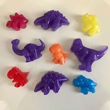 Large Dinosaurs Silicone Fondant Mold Set – Perfect for Baking