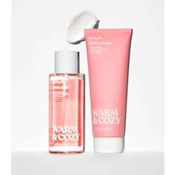 Victoria's Secret Pink Warm & Cozy Mist & Lotion Set